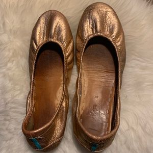 Rose Gold Glam Tieks - Size 8